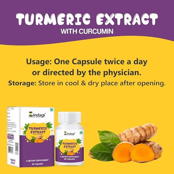 usage of zindagi turmeric capsules