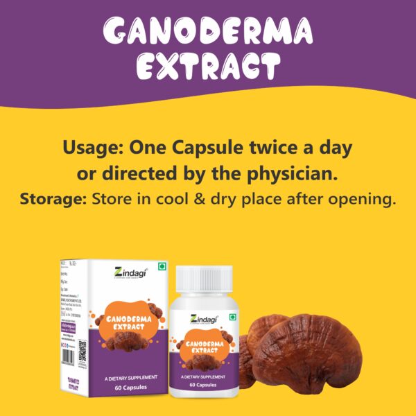 Usage and benefits of ganoderma extrac capsules