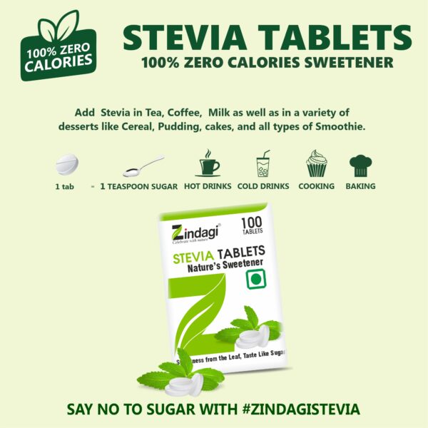 How to use stevia tablet