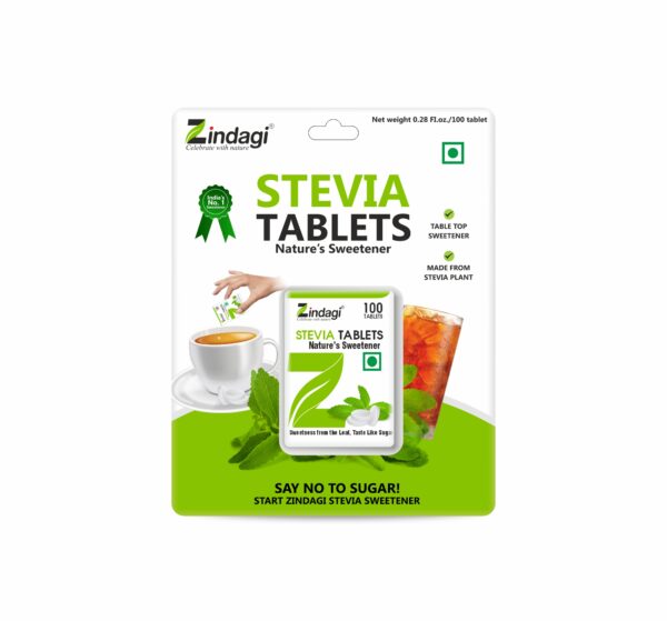 zindagi stevia sugarfree tablets