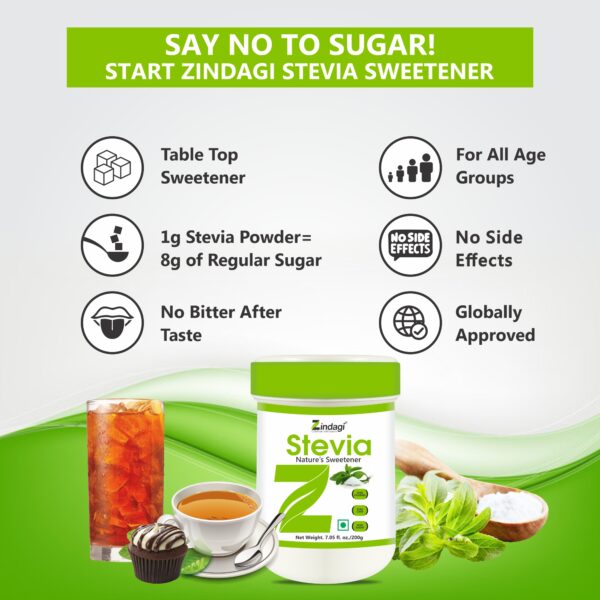 Stevia powder , healthy sugarfree powder