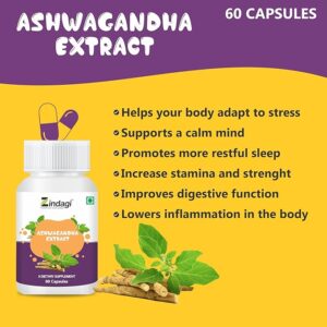 Ashwagandha extract capsules