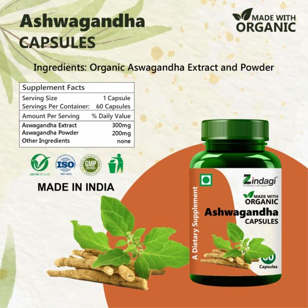 Ashwagandha Nutrritional value