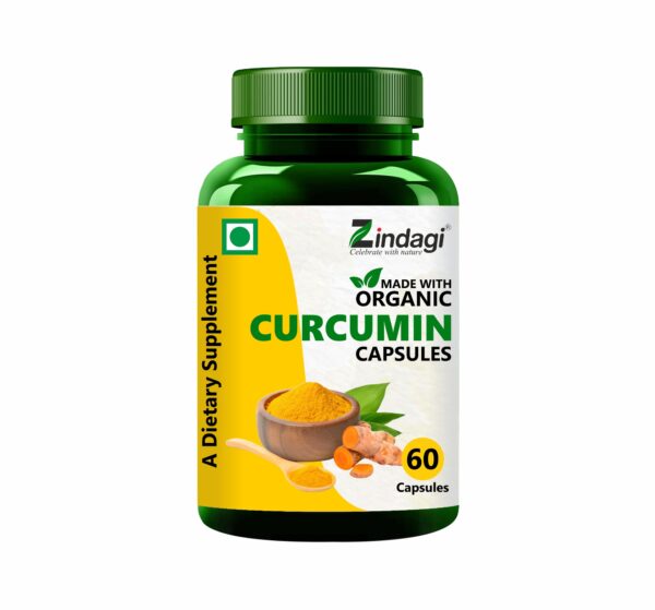 Immunity booster curcumin capsules