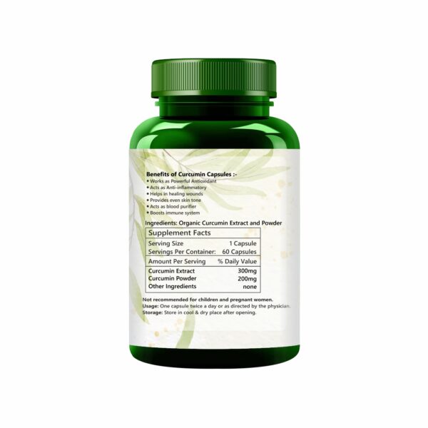 Immunity booster Curcumin capsules