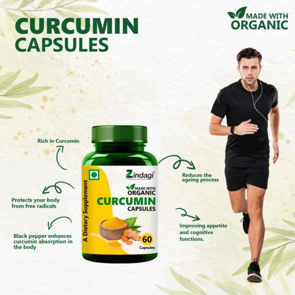 Zindagi Curcumin capsules benefits