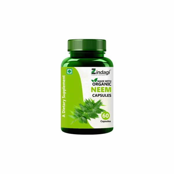 Organic blood purifier , neem extract capsules