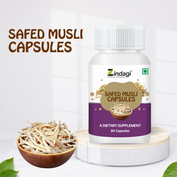 Safed musli capsules