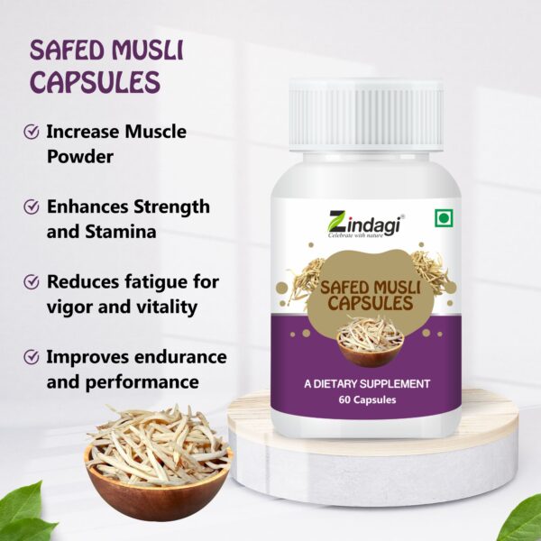 Safed musli capsules benefits