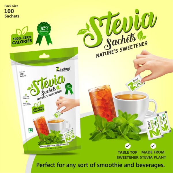 zero calorie stevia sweetener