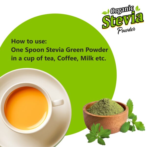 Organic stevia for weight management