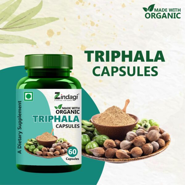 Organic Triphala capsules