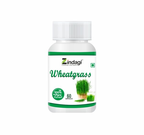 Wheatgrass Capsules promotes digestive system