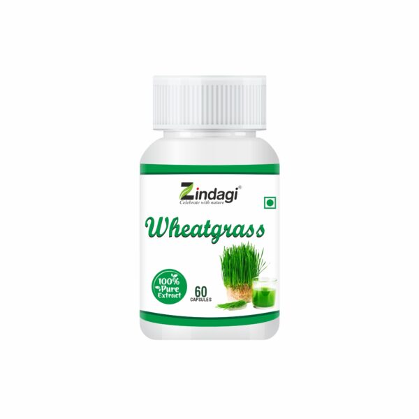 Wheatgrass Capsules promotes digestive system