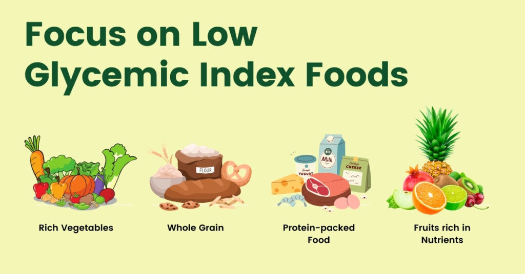 Focus on Low Glycemic Index Foods