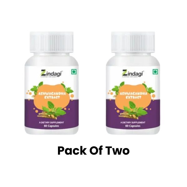 Zindagi Ashwagandha Extract Capsule Pack of 2