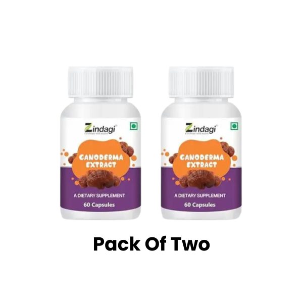 Zindagi Ganoderma Extract Capsules Pack of 2