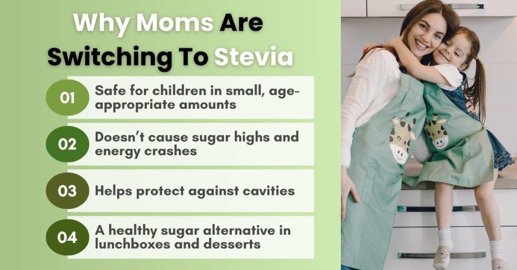 MOMS TRUSTING STEVIA 